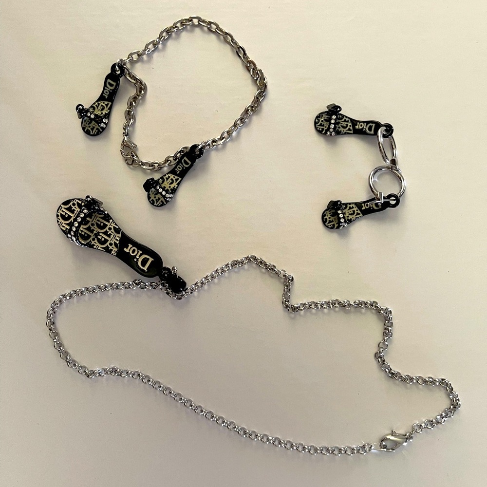 Christian Dior Shoes - 3 piece jewelry set